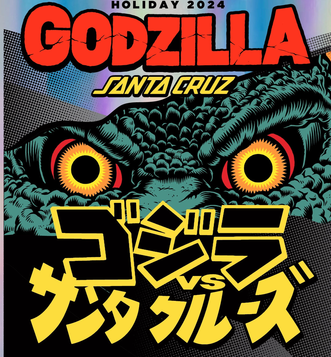 Santa Cruz Skateboards and Godzilla Collab