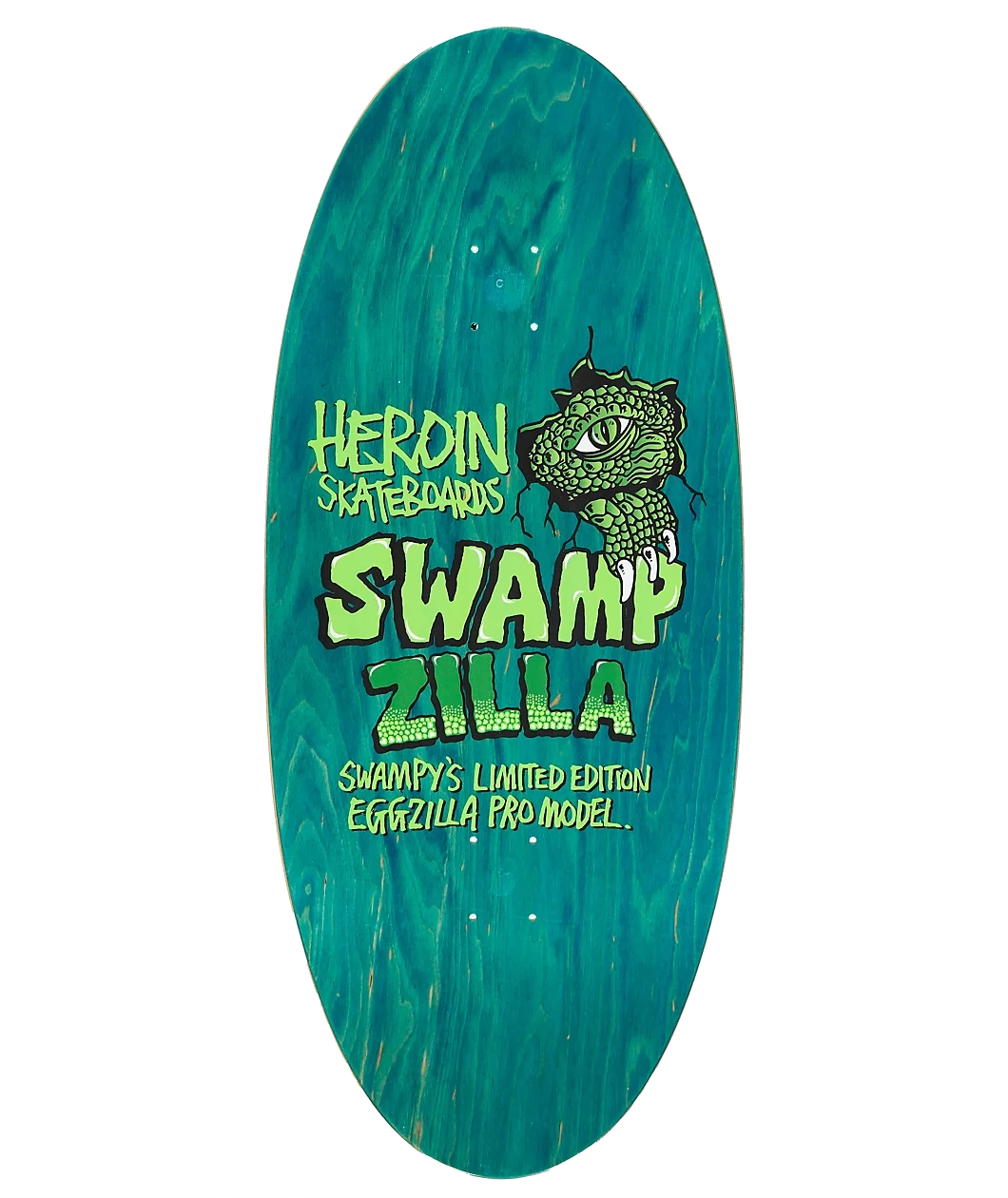 Heroin Swampzilla Skateboard Deck 13.0