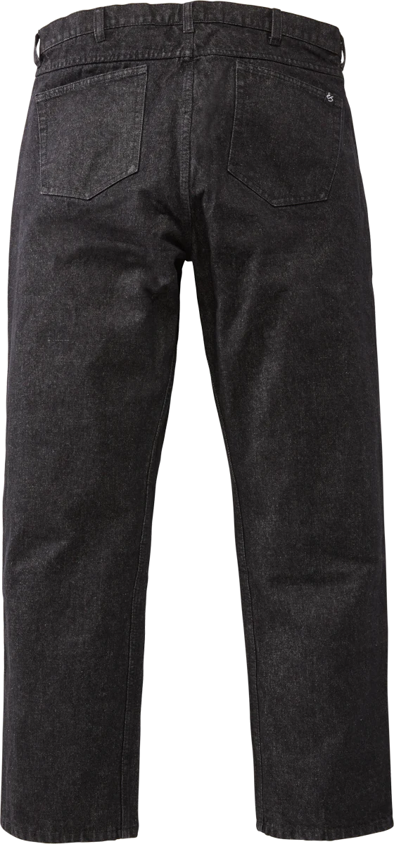 eS Baggy Denim Jeans, Black Wash