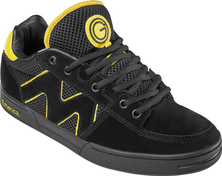 Emerica OG-1 Shoe, Black Yellow