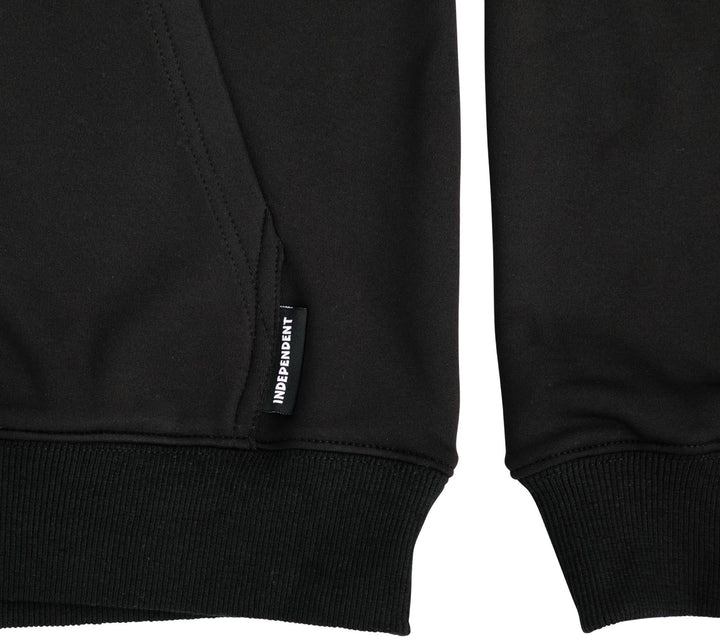 Independent Clipper Zip Hoodie, Black