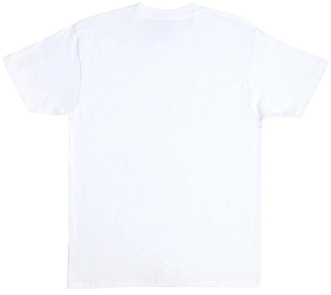 Independent Bar Logo Tee, White Blue