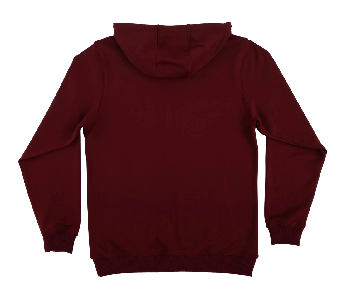 Independent Clipper Zip Hoodie, Burgundy