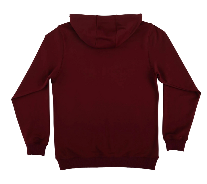 Independent Clipper Zip Hoodie, Burgundy