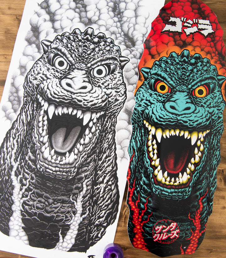 Santa Cruz x Godzilla Destroyer Deck 11