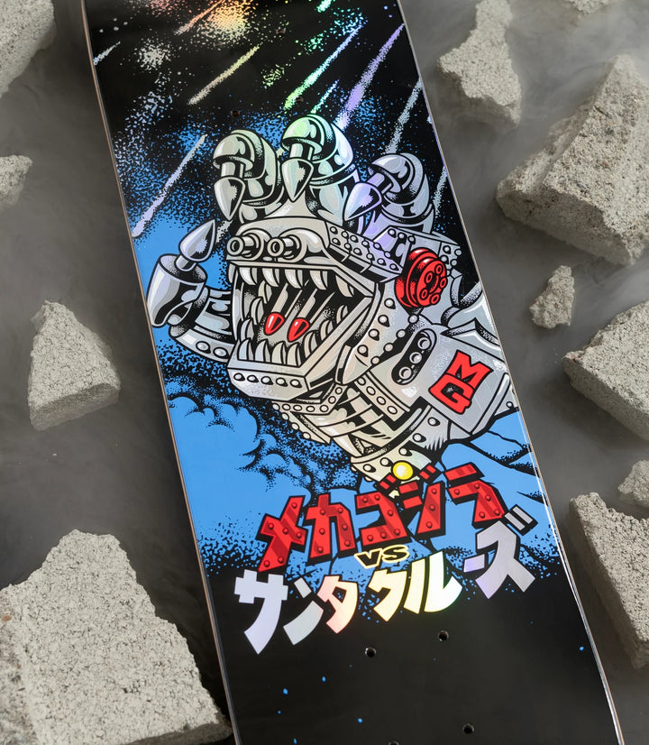 Santa Cruz x Godzilla Mecha Hand Deck 8.0