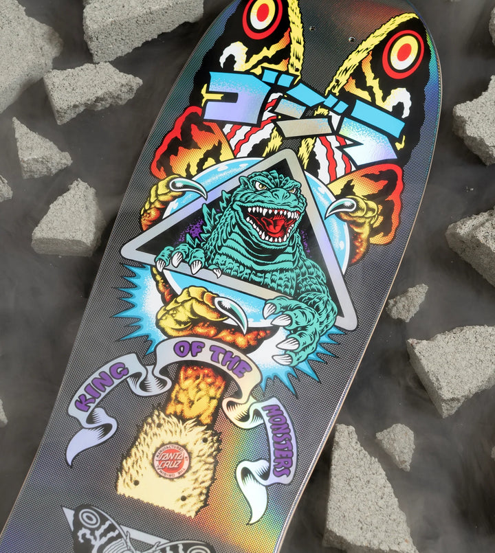 Santa Cruz x Godzilla Mothra Natas Deck 10.538