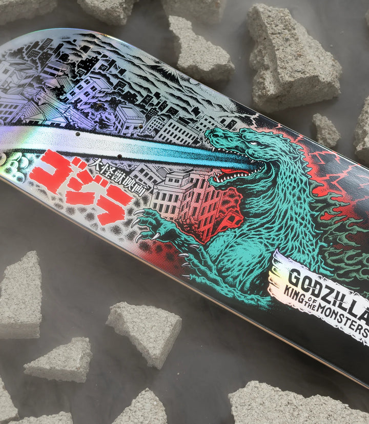 Santa Cruz x Godzilla O'Brien Reaper Deck 8.25