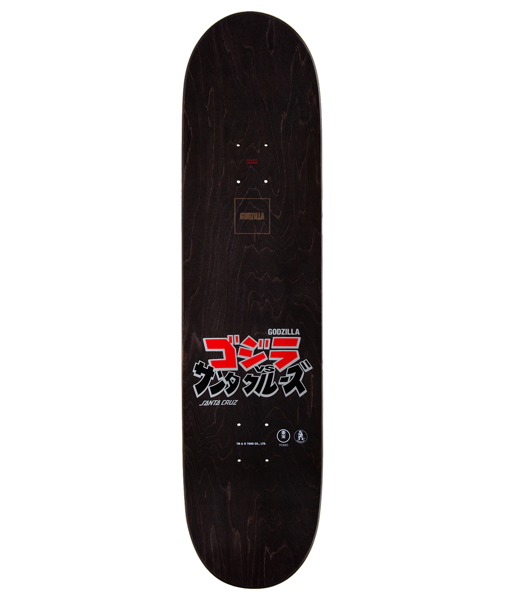 Santa Cruz x Godzilla O'Brien Reaper Deck 8.25