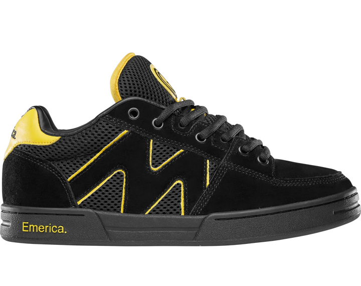 Emerica OG-1 Shoe, Black Yellow