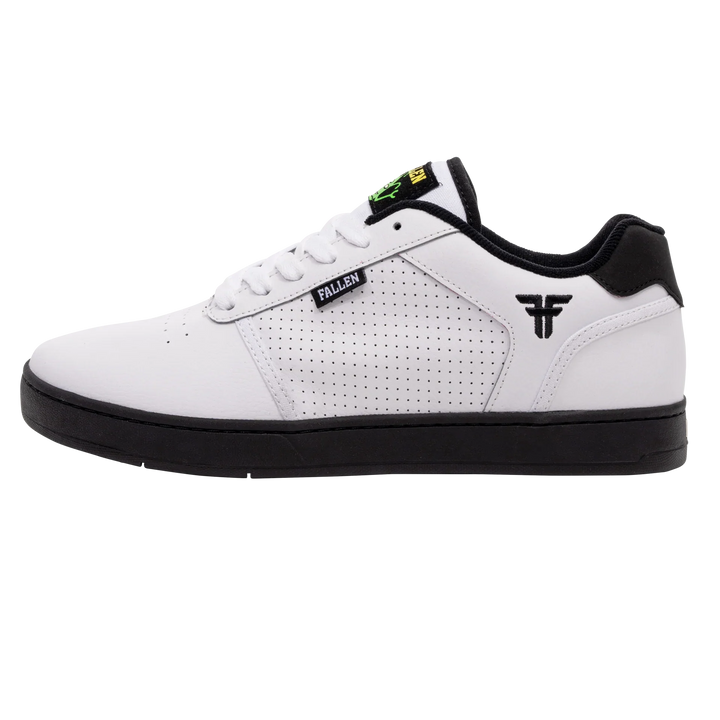 Fallen Pawn Billy Marks Shoe, White Black