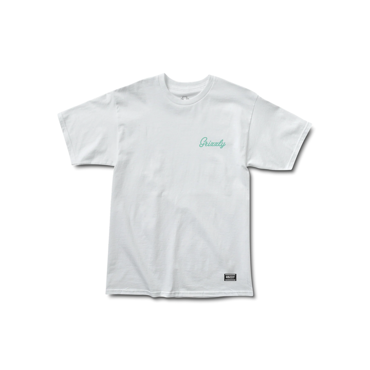 Grizzly Island Tee, White