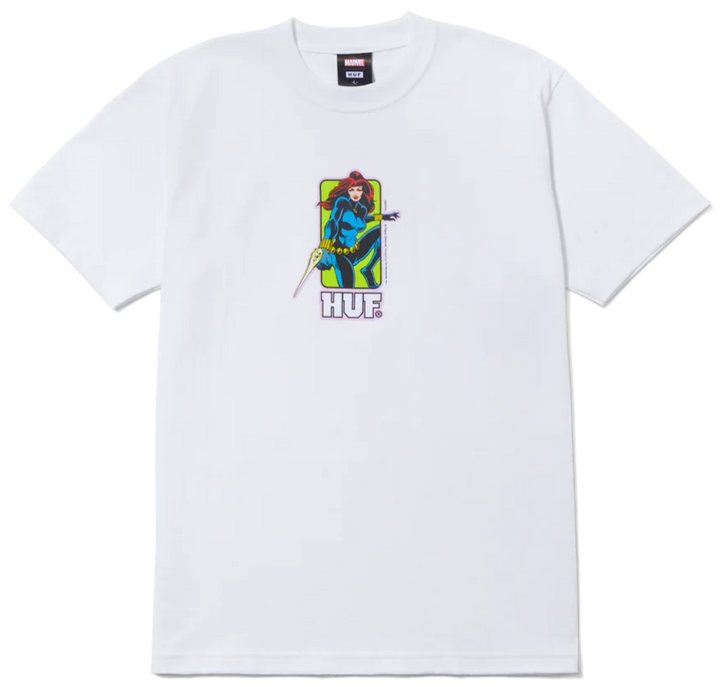 HUF x Avengers Black Widow Tee, White