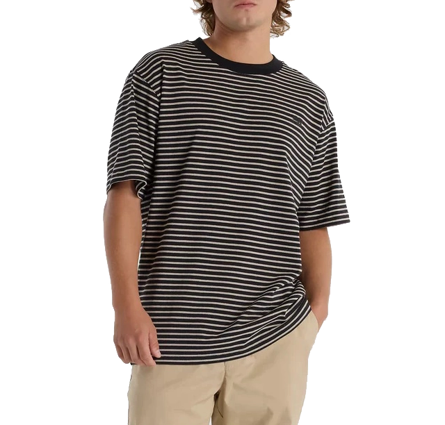 New Balance Numeric Stripe Tee, Black