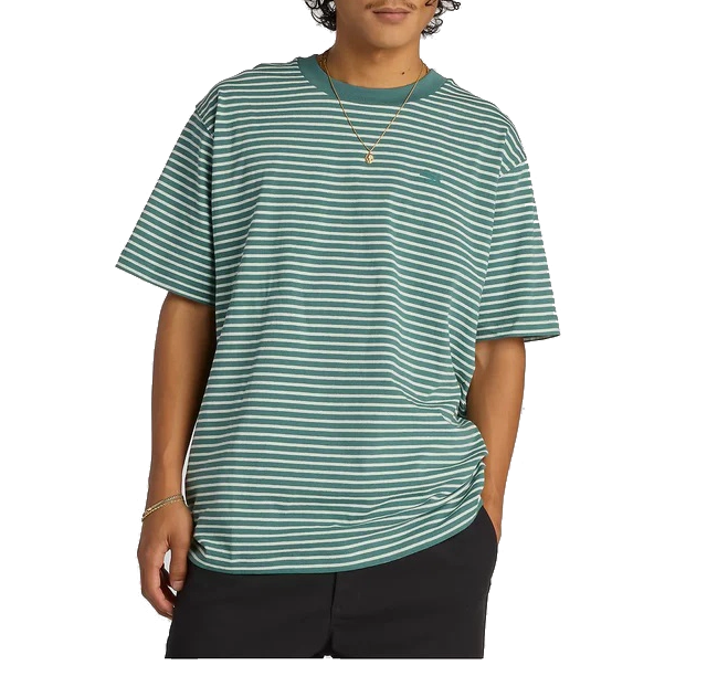 New Balance Numeric Stripe Tee, Green