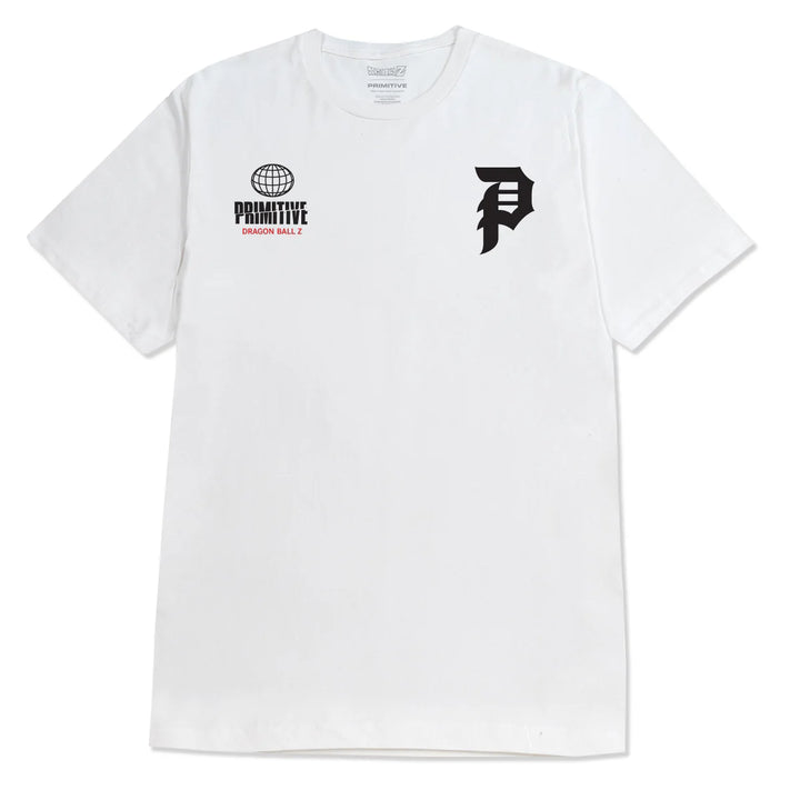 Primitive x Dragon Ball Z Timeline Tee, White