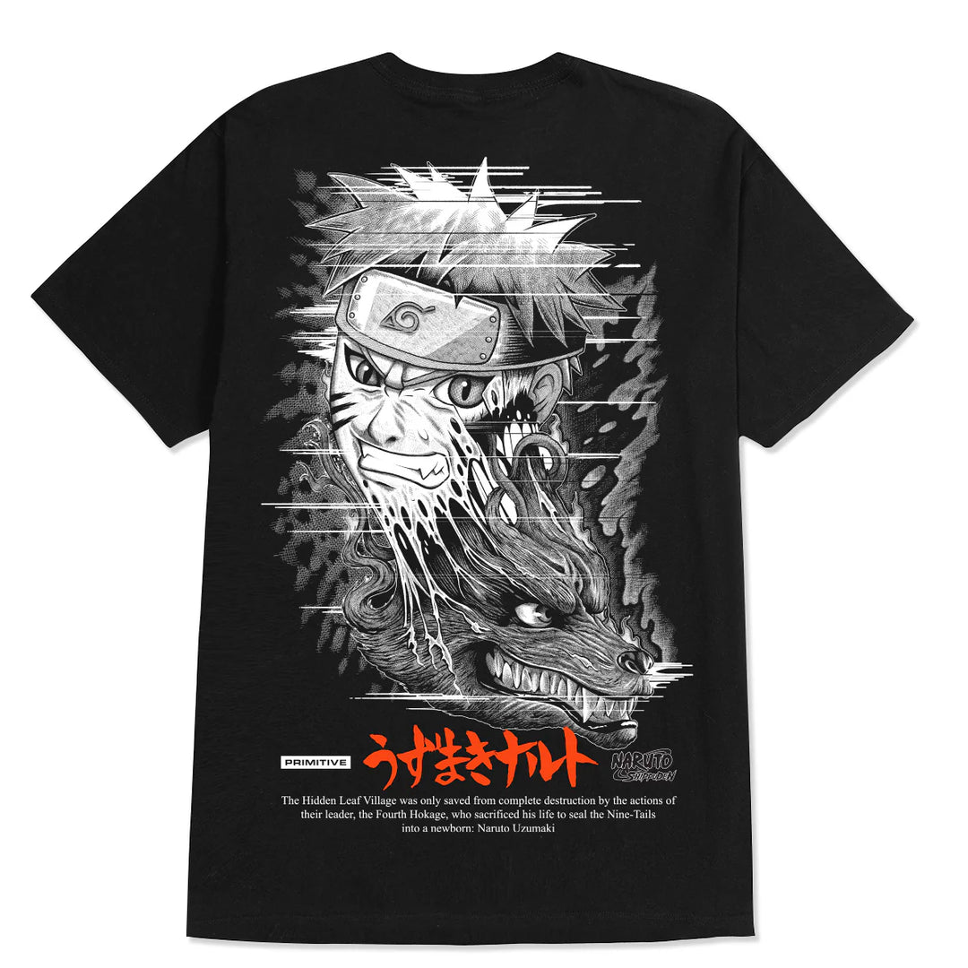 Primitive x Naturo Beast Tee, Black