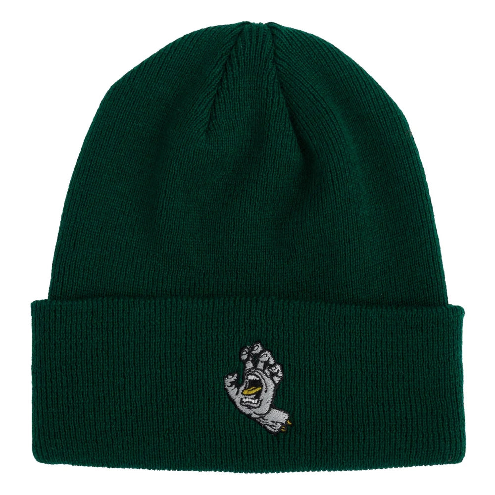 Santa Cruz Skateboard Beanie in Forest Green