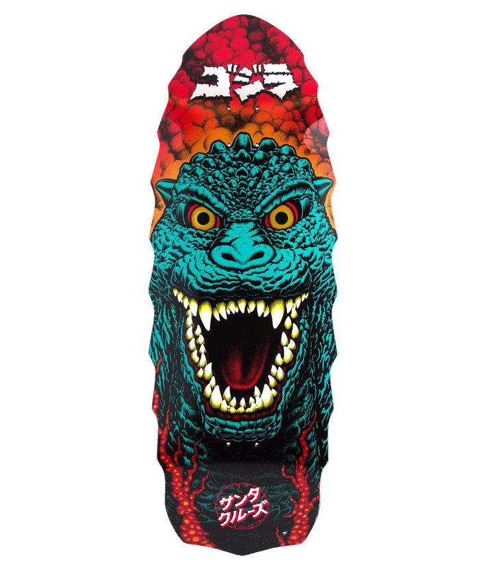 Santa Cruz x Godzilla Destroyer Skateboard Deck 