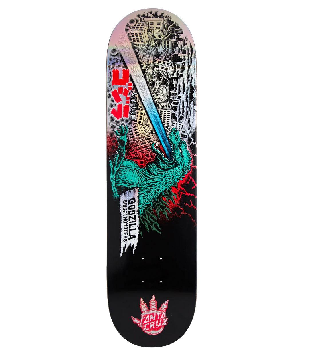 Godzilla x Santa Cruz O Brien Skateboard Deck