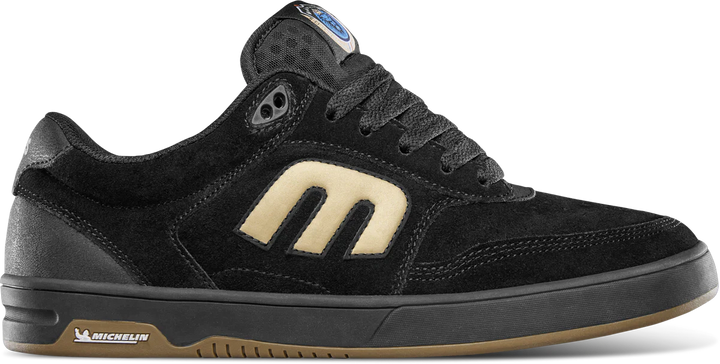 etnies The Aurelien Michelin Shoe Black Gold