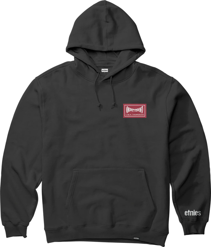 etnies x Independent Label Hoodie, Black