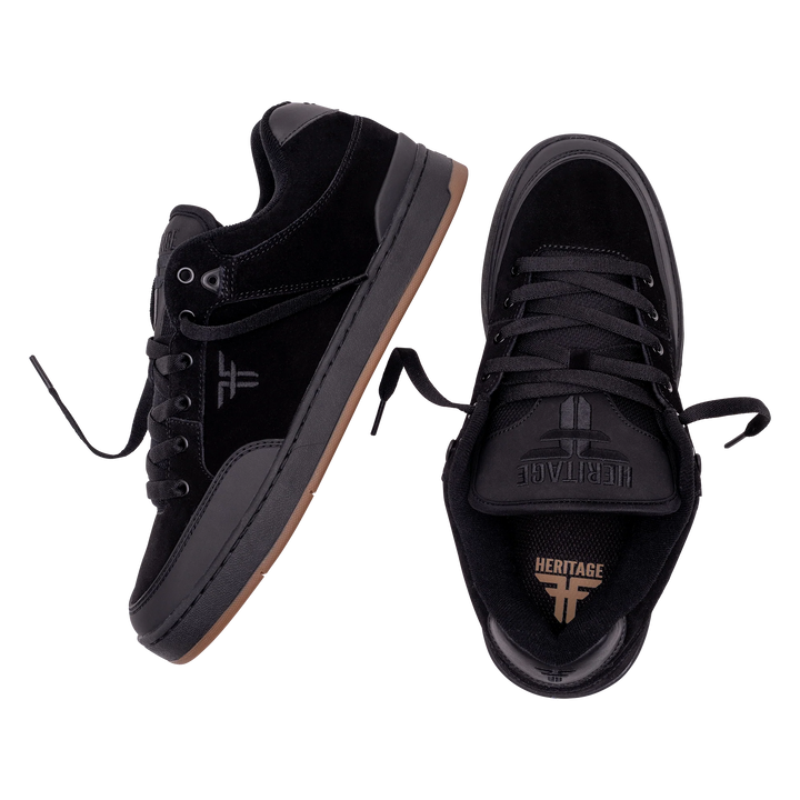 Fallen Heritage Shoes, Black Gum