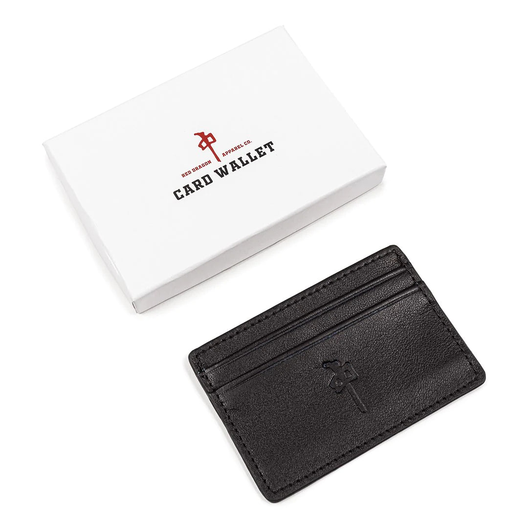 RDS  Leather Card Holder, Black