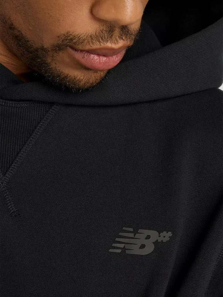 New Balance Numeric French Terry Hoodie, Black