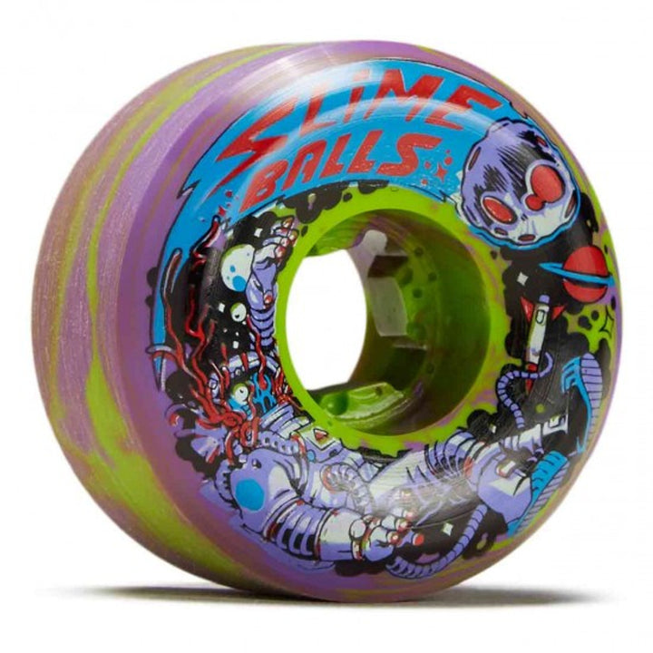 Slime Balls Astros Speed Balls 99A Purple Yellow 54mm