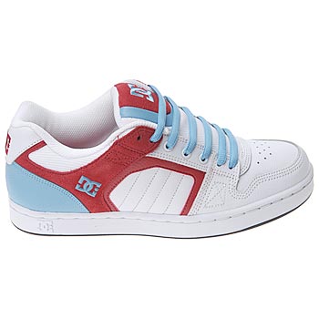 Dc Men's Park Skate Shoes, White/Blue