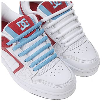 Dc Men's Park Skate Shoes, White/Blue