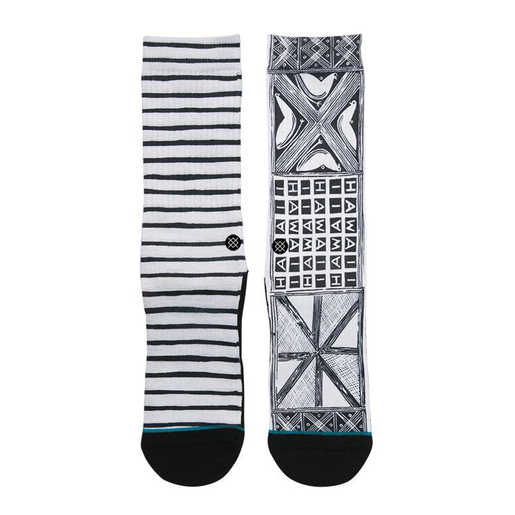 Stance Via Lopez Socks, White