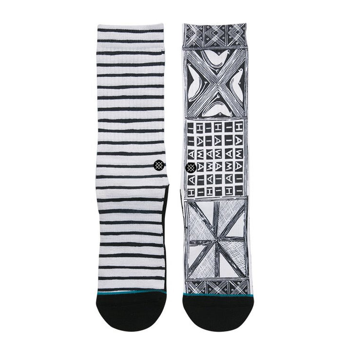 Stance Via Lopez Socks, White