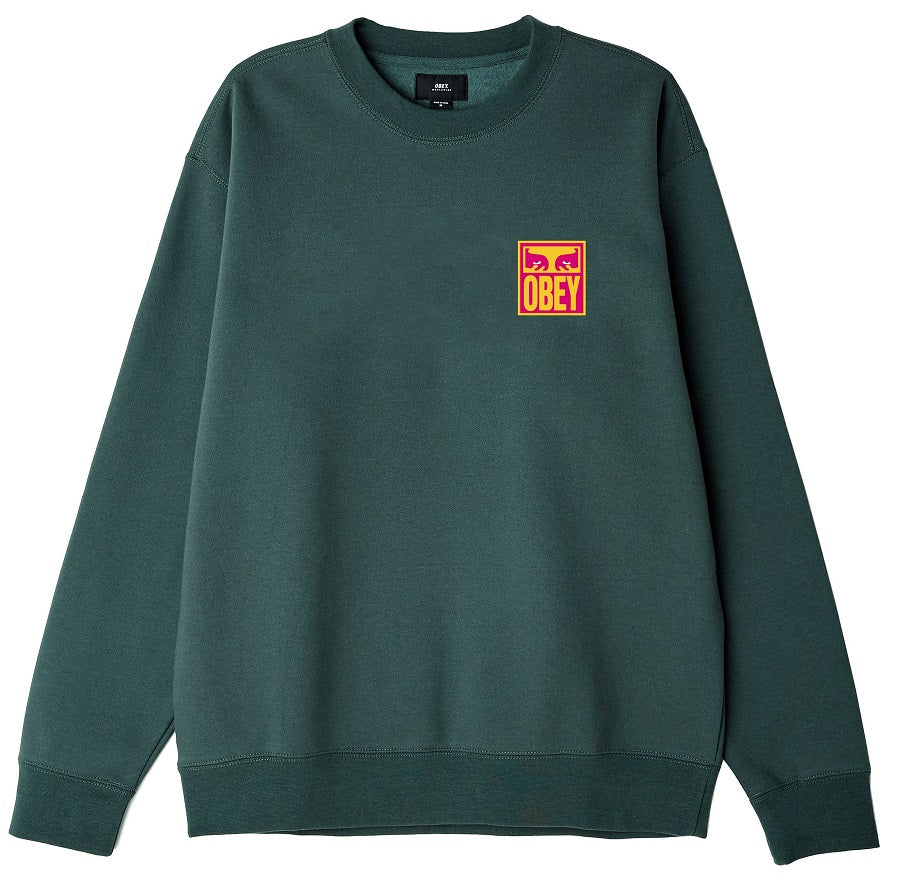 OBEY Eyes Icon II Crewneck, Alpine