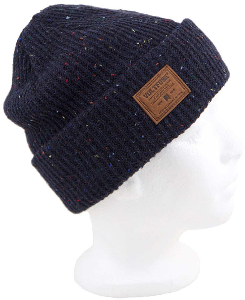 Voltfuse Cheviot Beanie, Navy