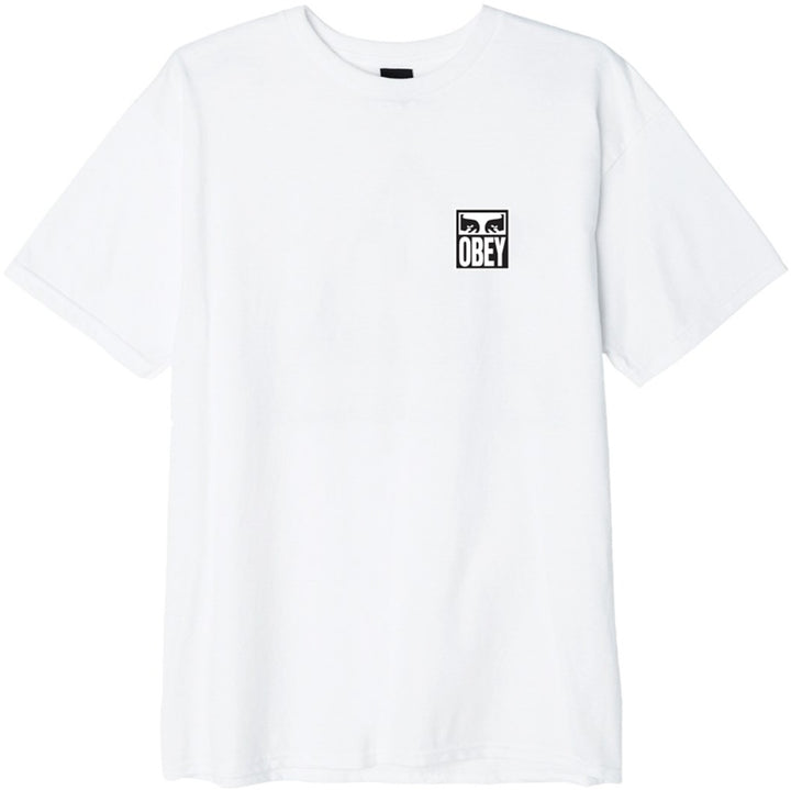 OBEY Eyes Icon 2 Tee, White 