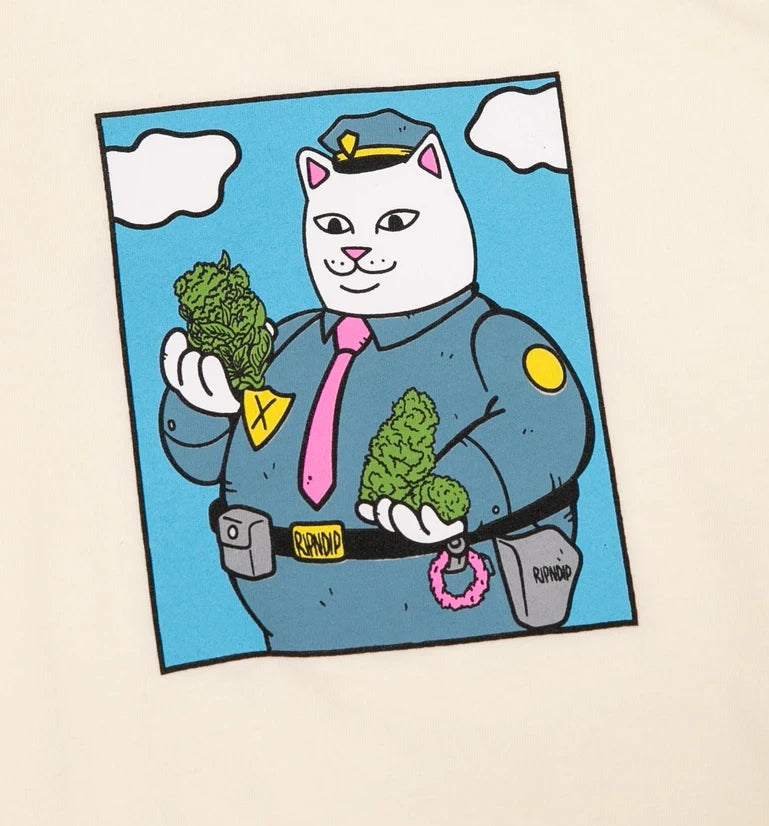 RIPNDIP Confiscated Tee, Natural