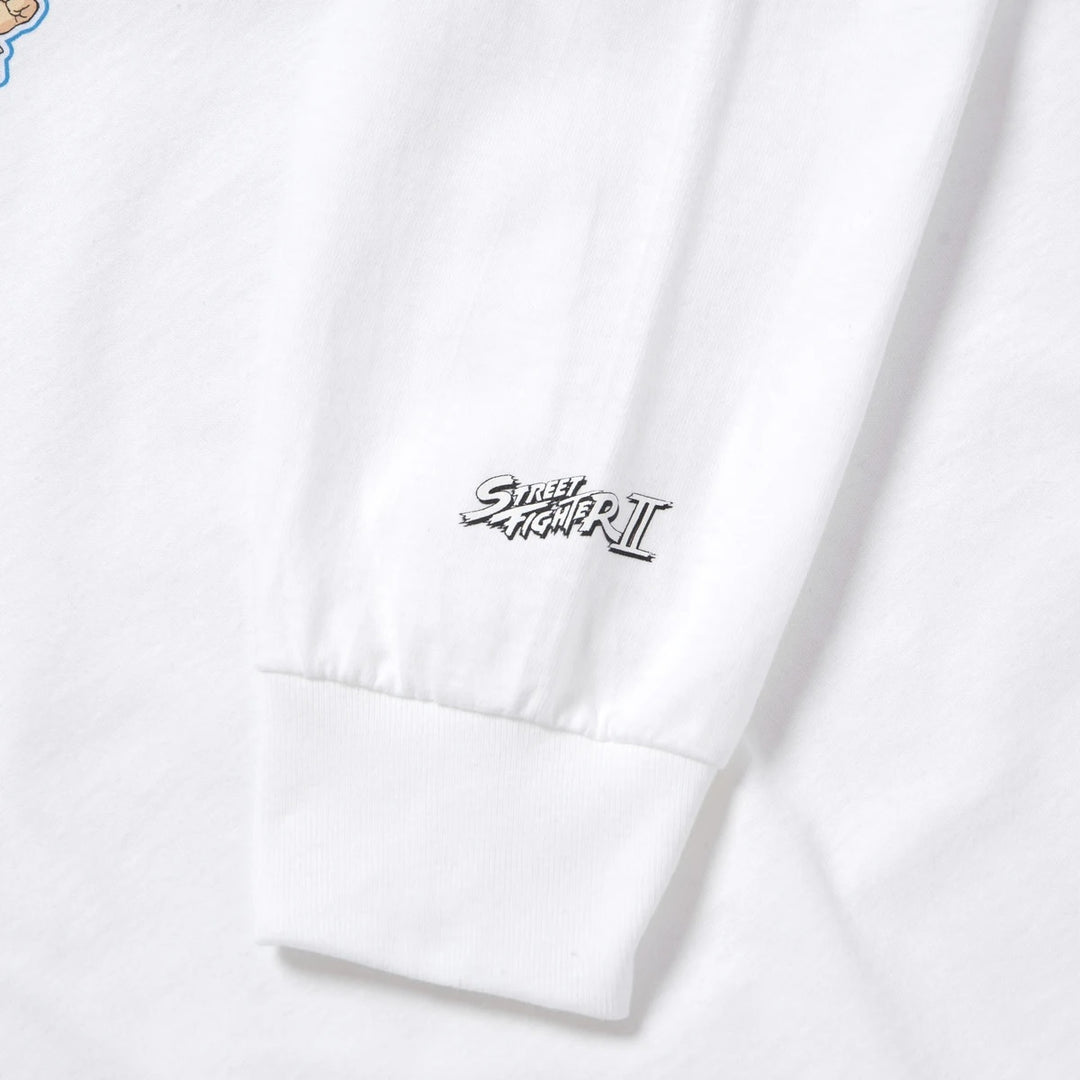 HUF x Street Fighter Chun-Li LS Tee, White