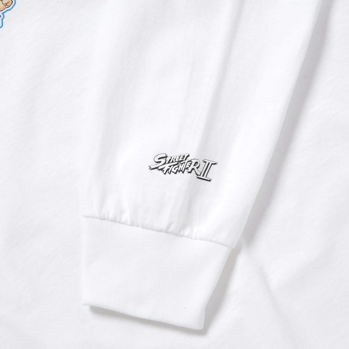 HUF x Street Fighter Chun-Li LS Tee, White