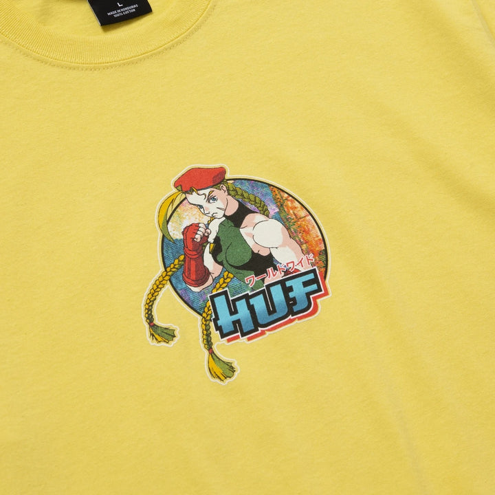 HUF x Street Fighter Cammy Tee, Yellow