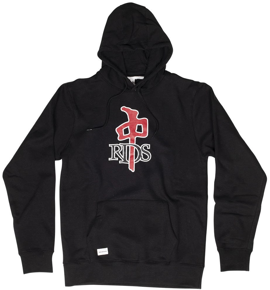 RDS OG Hoodie, Black Red Black