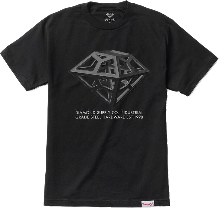 Diamond Supply Co Industry Standard 1998 Tee, Black