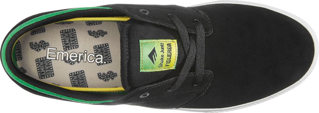 Emerica x Shake Junt Figgy G6 Shoe, Black