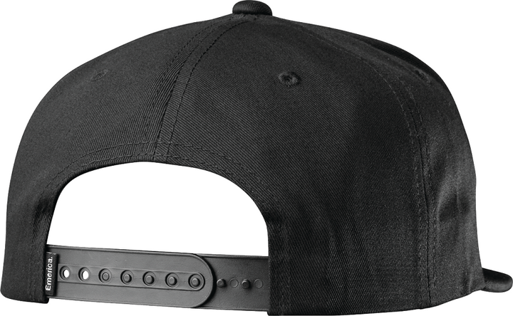 Emerica Stealth Triangle Snapback, Black