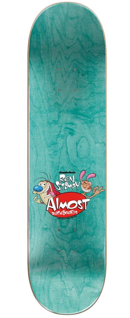 Almost x Ren & Stimpy Max Road Rage R7 Deck 8.5