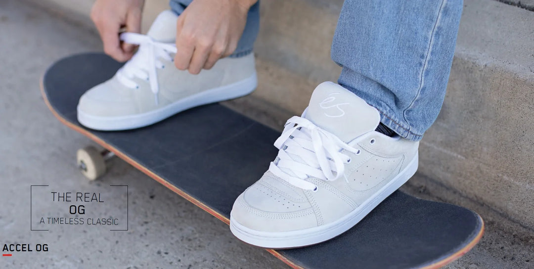 eS Accel OG Shoe, White Gum