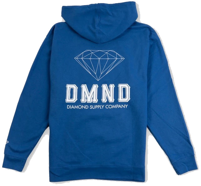 Diamond Supply Co Block Hoodie, Royal Blue