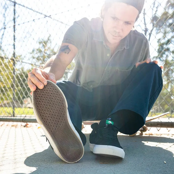 Emerica Pillar Shoe, Black White Gold