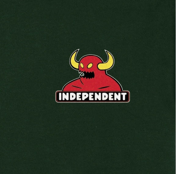 Indy x Toy Machine Mash Up Tee, Forest Green